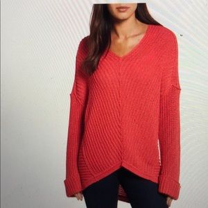Caslon Pink Tunic Sweater